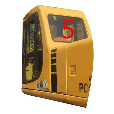 580mm ارتفاع 5mm سميكة KOMATSU كابينة زجاجية الجانب الخلفي رقم 5