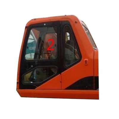 DH215-9 DOOSAN Glass Green Left Straight Side Position رقم 2
