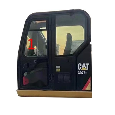 5 مم زجاج الكابينة CATERPILLAR زجاج ISO مائل لليسار رقم 1