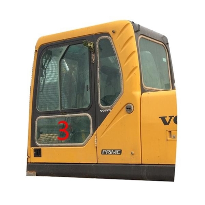 EC240B VOLVO Windshield Glass Excavator Cabin 5mm خفف من الزجاج