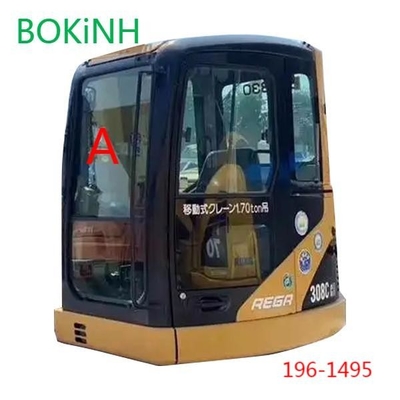 196-1495 CATERPILLAR زجاج الكابينة الوضع الأمامي لأعلى حاجب أمامي مقوى