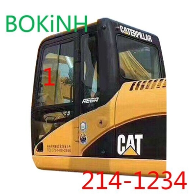 4 ملم زجاج كابينة CATERPILLAR سميك 214-1234 الجانب المائل الأيسر رقم 1 زجاج مقسى