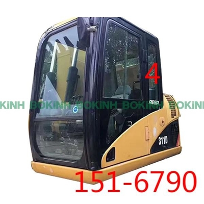 استبدال نافذة حفارة CATERPILLAR 151-6790 الموضع الخلفي للباب الأيسر رقم 4