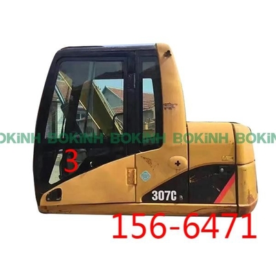 زجاج كابينة CATERPILLAR عريض 885 مم 156-6471 موضع سفلي للباب الأيسر رقم 3