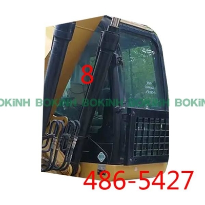 486-5427 كابينة كاتربيلر زجاج الجانب الأيمن رقم 8 زجاج مقسى