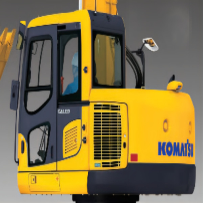 22B-54-28341 KOMATSU حفارة الكابينة الزجاج المقسى الباب الأيسر الخلفي الموضع رقم 4