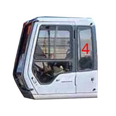 4457178 HITACHI Excavator Glass Cab Window Left Door الوضع الخلفي NO.4 زجاج مقسى