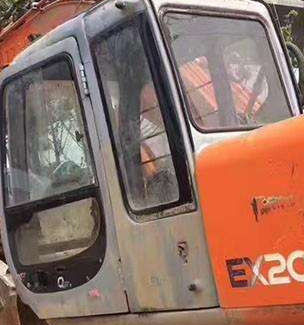 4457174 HITACHI Excavator Glass Cab Window الجانب الأيسر مستقيم الوضع رقم 2 الزجاج المقسى