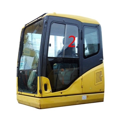 مقاومة الانحناء KOMATSU حفارة الزجاج الكابينة الجانب الأيسر الوضع مستقيم رقم 2