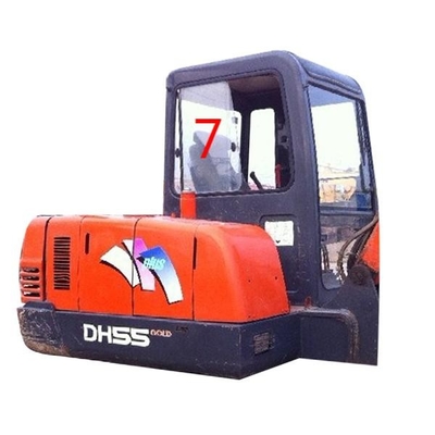 DOT DAEWOO DH55 Excavator Komatsu Cab Glass Glass Side Position NO.7
