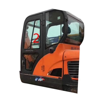 DX60W DX90-9C DOOSAN Glass Left Side Striaght Position NO.2 خفف من زجاج الكابينة حفارة