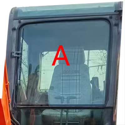 DX60-9 DX60W الحفار الزجاج الأمامي لأعلى موقف الزجاج الأمامي