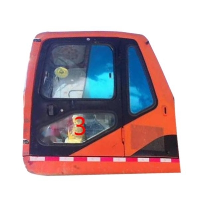 DX225LC-7 DX150LC-7 DOOSAN Glass 5mm حفارة الزجاج الأمامي الأيسر الباب السفلي الموضع رقم 3