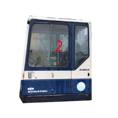 الزجاج المقسى الأيسر لاستبدال الزجاج الأمامي KOMATSU Excavator