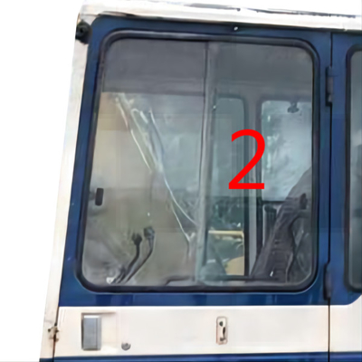 الزجاج المقسى الأيسر لاستبدال الزجاج الأمامي KOMATSU Excavator