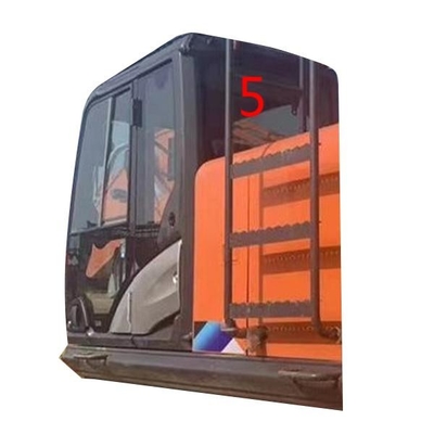 خفف من الزجاج HITACHI Excavator Cab 5mm استبدال النافذة الجانبية الخلفية