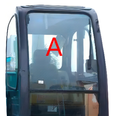 الزجاج الأمامي المقسى KOBELCO الزجاج الأمامي للحفارة A