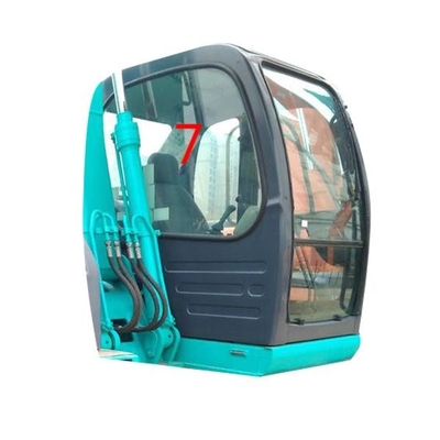 الجانب الأيمن KOBELCO مخصص الزجاج الأمامي الزجاج الأخضر حفارة مصغرة الزجاج