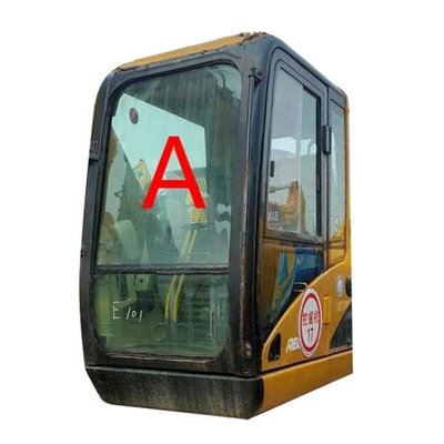 E320C E320D CATERPILLAR زجاج الكابينة وضع أمامي لأعلى حاجب أمامي مقسّى