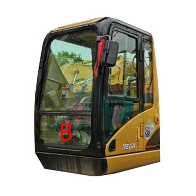 E320D E320C حفارة زجاج الكابينة CATERPILLAR الجبهة أسفل الموضع ب