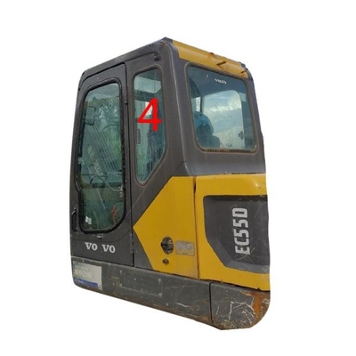 EW55C VOLVO Windshield Window Glass Left Door الخلفي الموضع رقم 4
