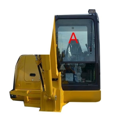 PC56-7 حفارة KOMATSU الكابينة الزجاج الزجاج الأمامي الزجاج الأمامي 5 مم سميكة