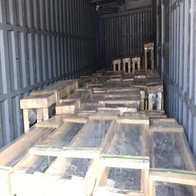 OEM استبدال الزجاج الحفارة CATERPILLAR 210-5792 Cab Front Down Positon B الزجاج الأمامي المقسى