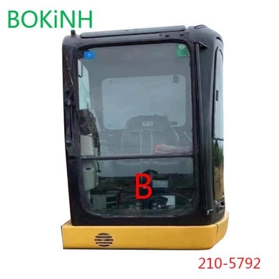 OEM استبدال الزجاج الحفارة CATERPILLAR 210-5792 Cab Front Down Positon B الزجاج الأمامي المقسى