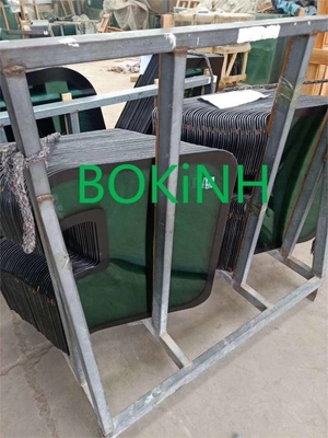 214-1235 CATERPILLAR Excavator Glass Cab Left Side Straight Position NO.2 خفف من الزجاج