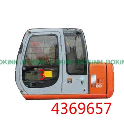 4369657 HITACHI Excavator Glass Window الباب الأيسر ، الموضع السفلي رقم 3