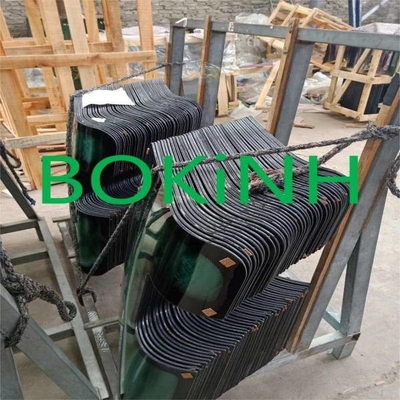 حفارة CATERPILLAR زجاج الكابينة 144-6658 مقسّى من الأمام بسمك 5 مم