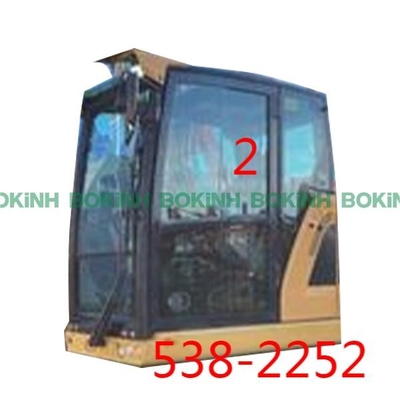 538-2252 استبدال حفارة كاتربيلر الزجاج الجانب الأيسر مستقيم الوضع رقم 2 الزجاج المقسى